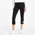 Leggings 3/4 neri da donna con logo a contrasto Puma Essentials, Abbigliamento Sport, SKU a713000108, Immagine 0